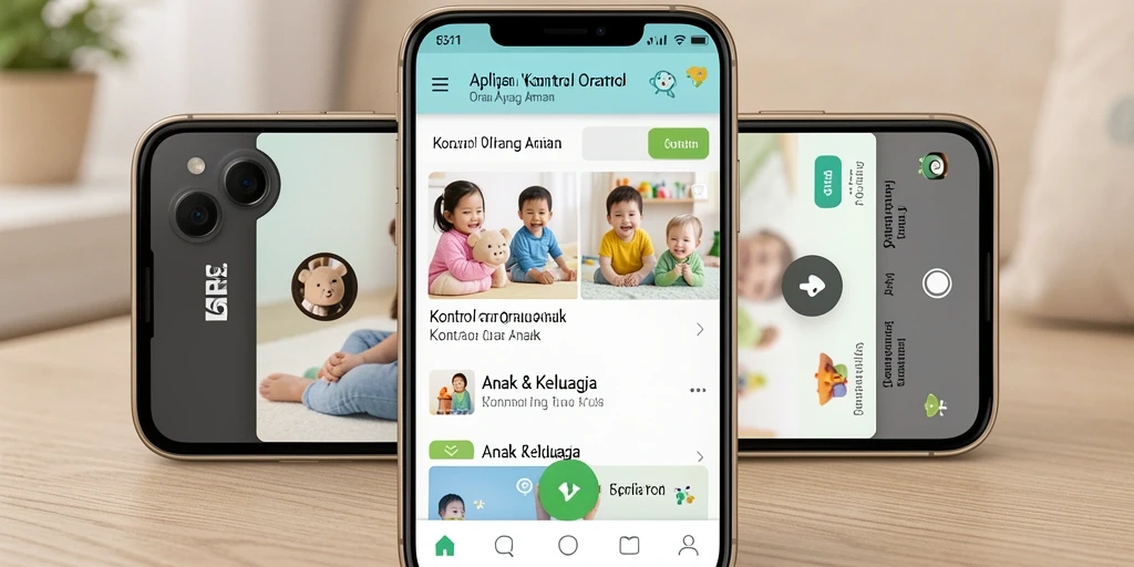 Antarmuka 6RT menampilkan fitur Kontrol Orang Tua yang sederhana dan efektif.