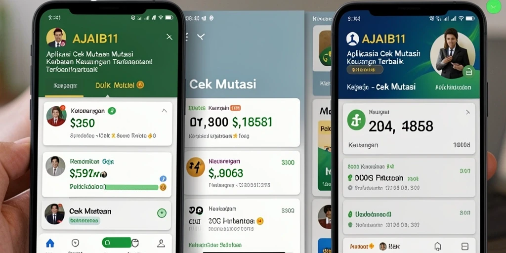 Tampilan antarmuka AJAIB11 untuk pemantauan mutasi keuangan yang jelas.