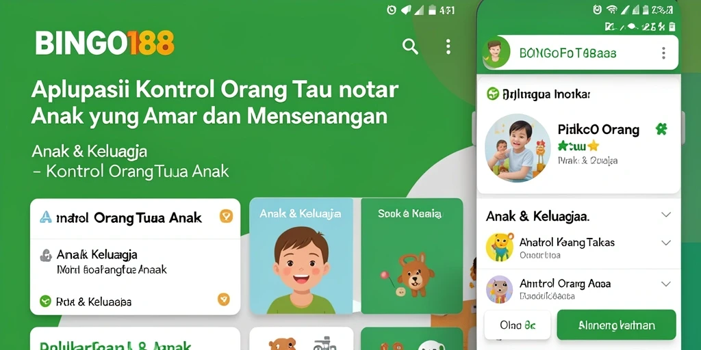 Tampilan antarmuka BINGO188 yang ramah anak dan mudah dipahami.