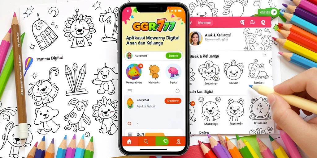 Tampilan antarmuka aplikasi GGR777 yang bersih dan mudah digunakan.