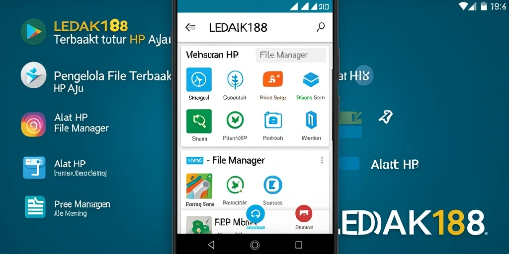 Tampilan antarmuka LEDAK188 yang modern dan user-friendly.