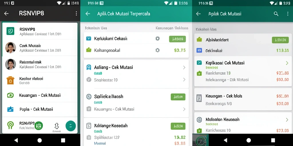 Antarmuka RSNVIP8 yang intuitif untuk Cek Mutasi.