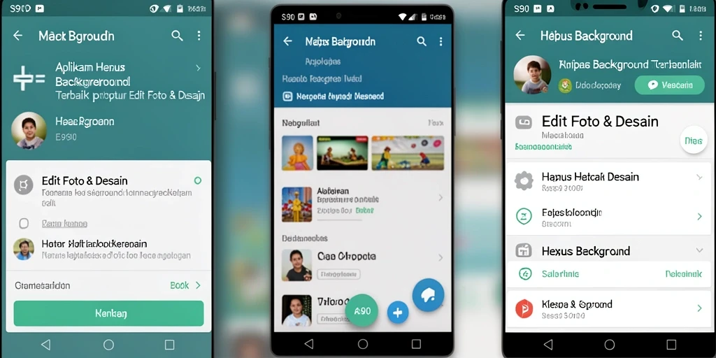 Antarmuka S80 menampilkan fungsi penghapusan background yang mudah dan efektif.