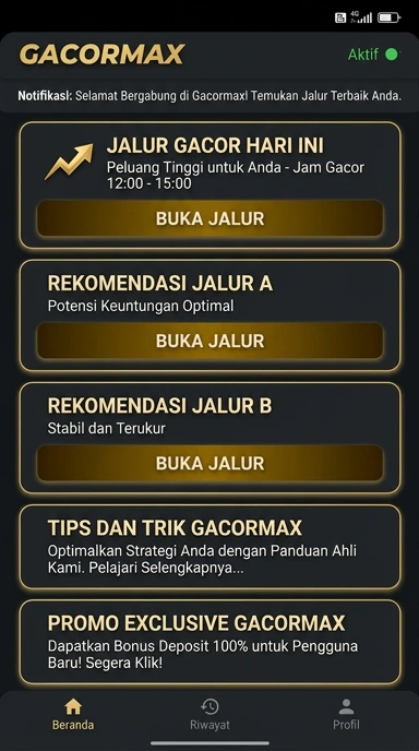 Link Alternatif Gacormax untuk Akses Aman